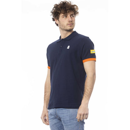 Invicta Poloshirt aus Baumwolle für Herren, Blau