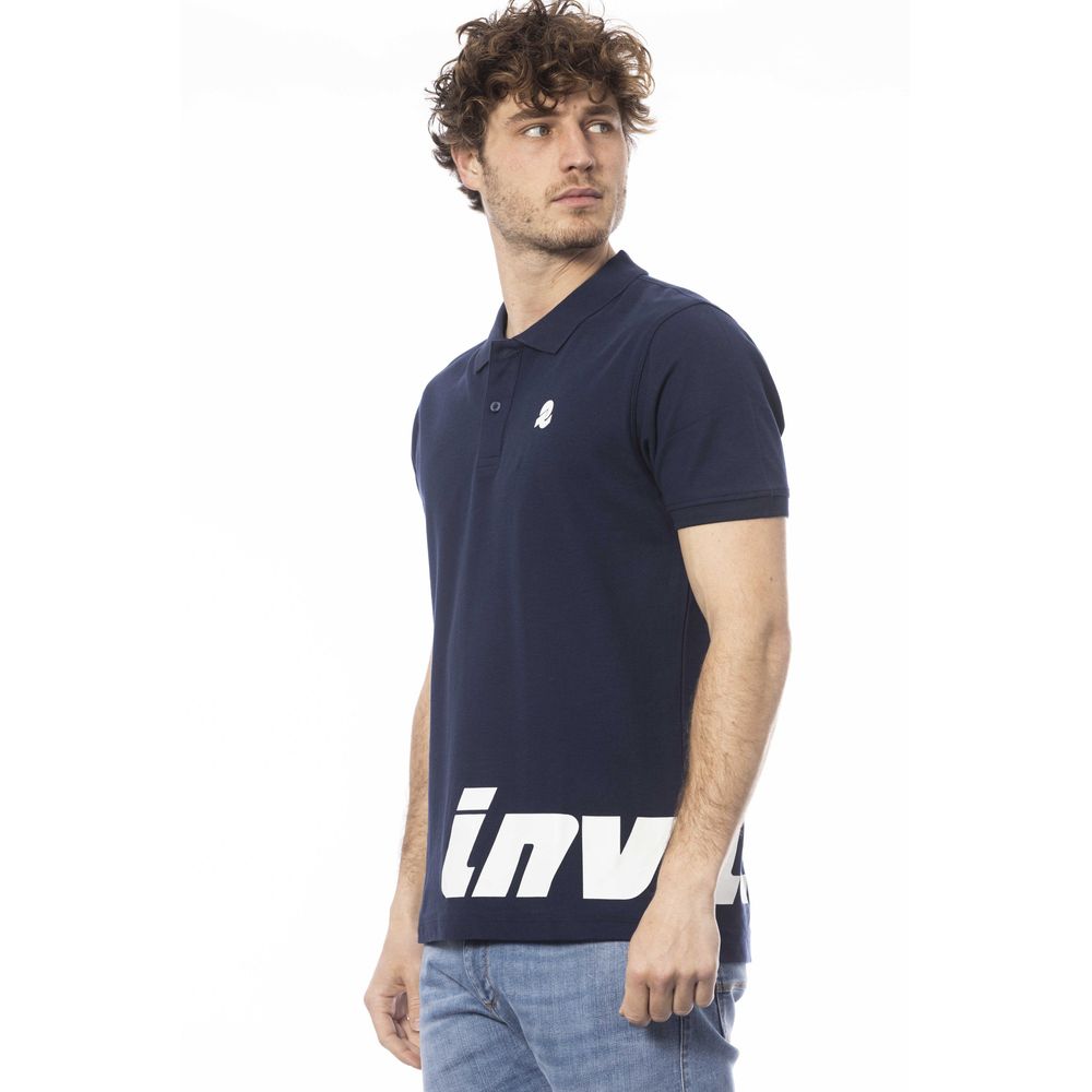 Invicta Poloshirt aus Baumwolle für Herren, Blau