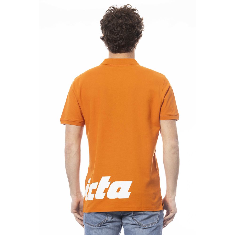 Invicta Oranges Poloshirt aus Baumwolle für Herren