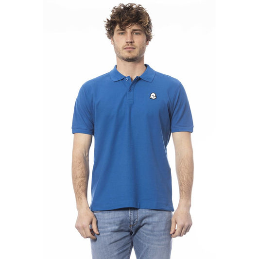 Invicta Poloshirt aus Baumwolle für Herren, Blau