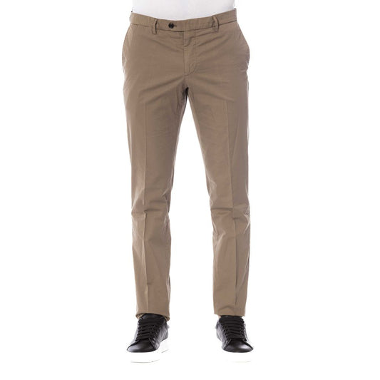 Trussardi Braune Baumwollhose für Herren