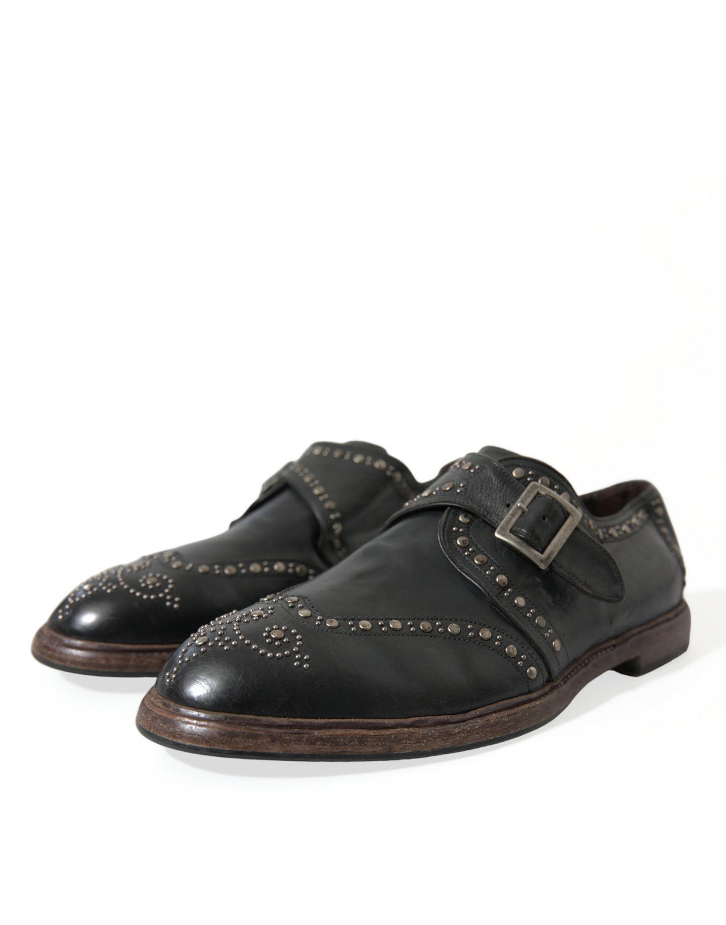 Dolce &amp; Gabbana Elegante Monkstraps aus Kalbsleder