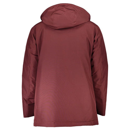 Hugo Boss Rote Polyester Herrenjacke