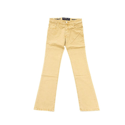 Jacob Cohen Beige Baumwolljeans für Herren