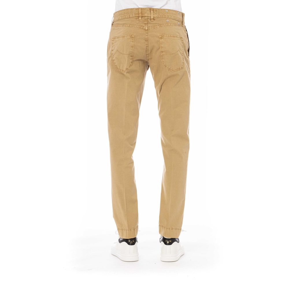 Jacob Cohen Beige Cotton Men Pants