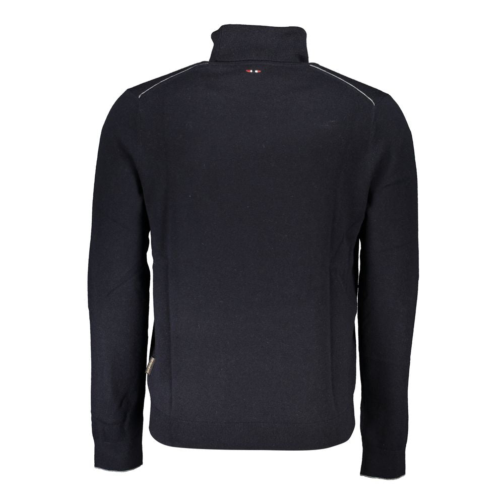 Napapijri Schwarzer Stoff Herren Pullover