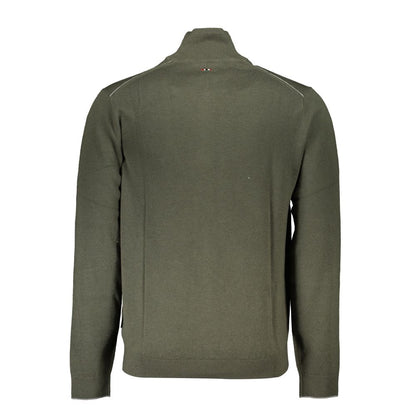 Napapijri Grüner Stoff Herren Pullover