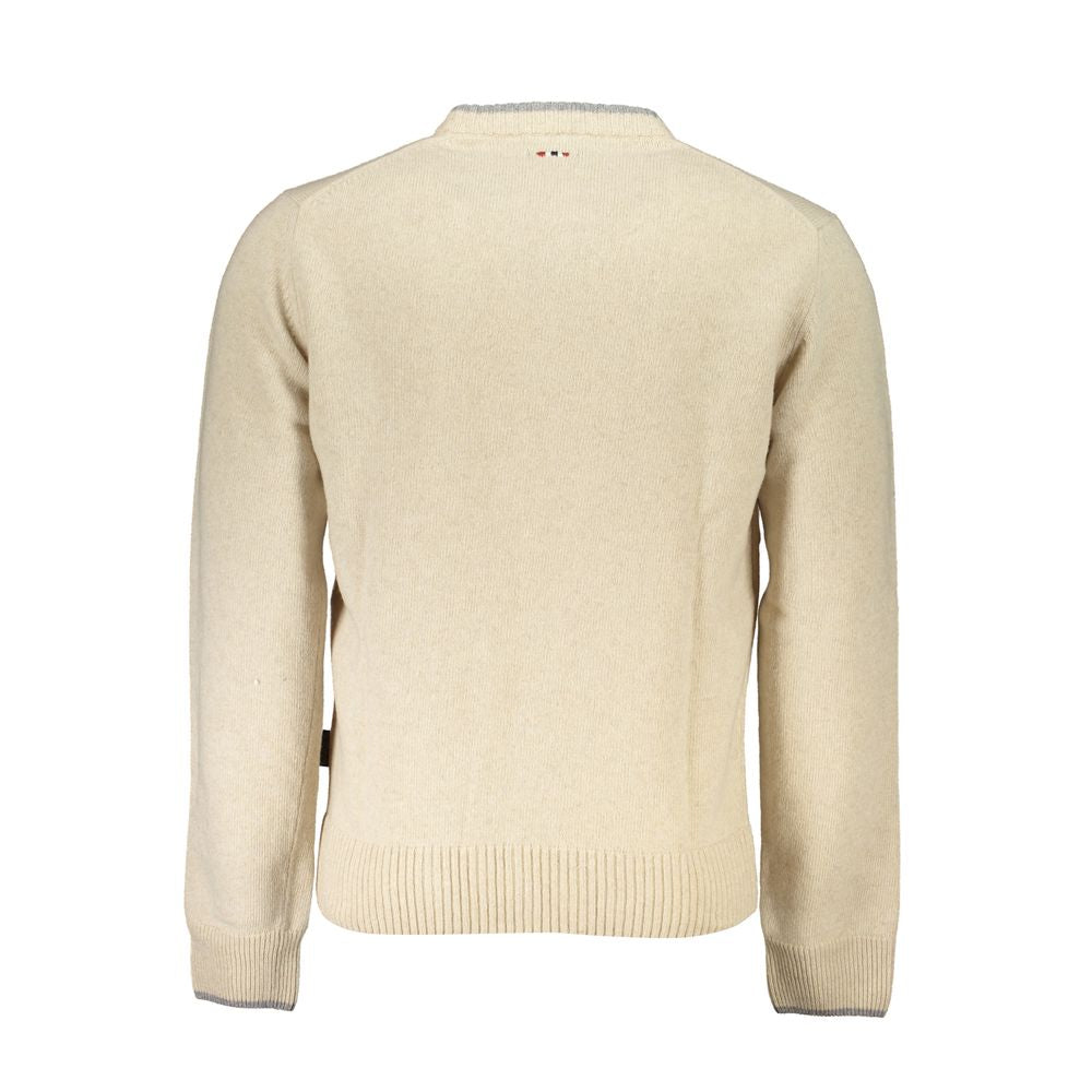 Napapijri Beige Stoff Herren Pullover