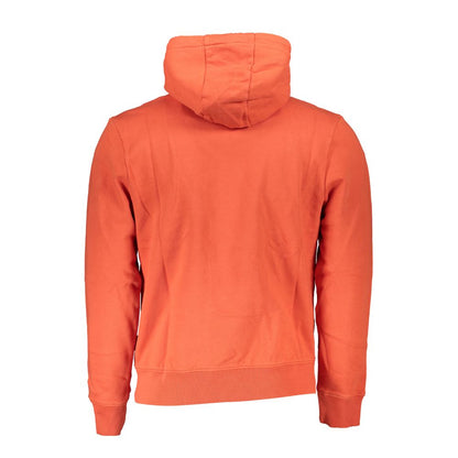 Napapijri – Schickes, rosa Fleece-Kapuzensweatshirt