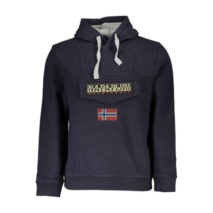 Napapijri Blauer Baumwollpullover für Herren