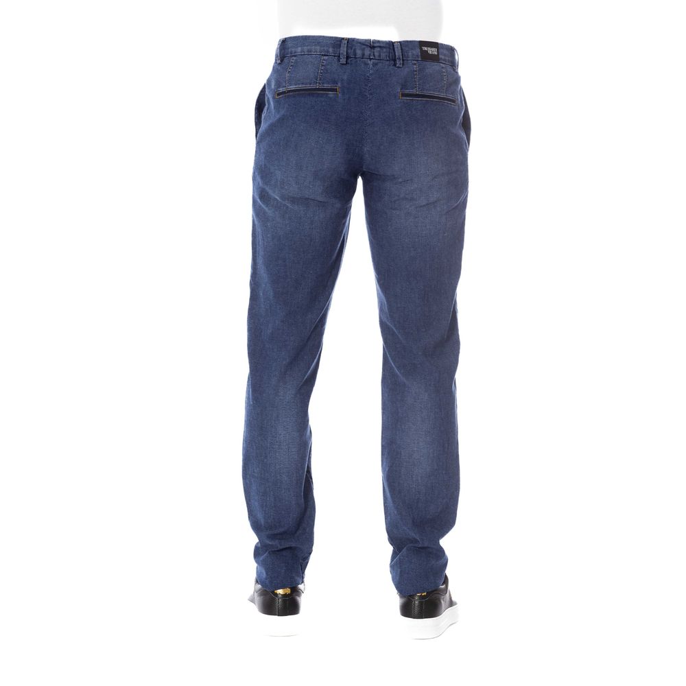 Trussardi Jeans Blaue Jeans aus Baumwolle für Herren