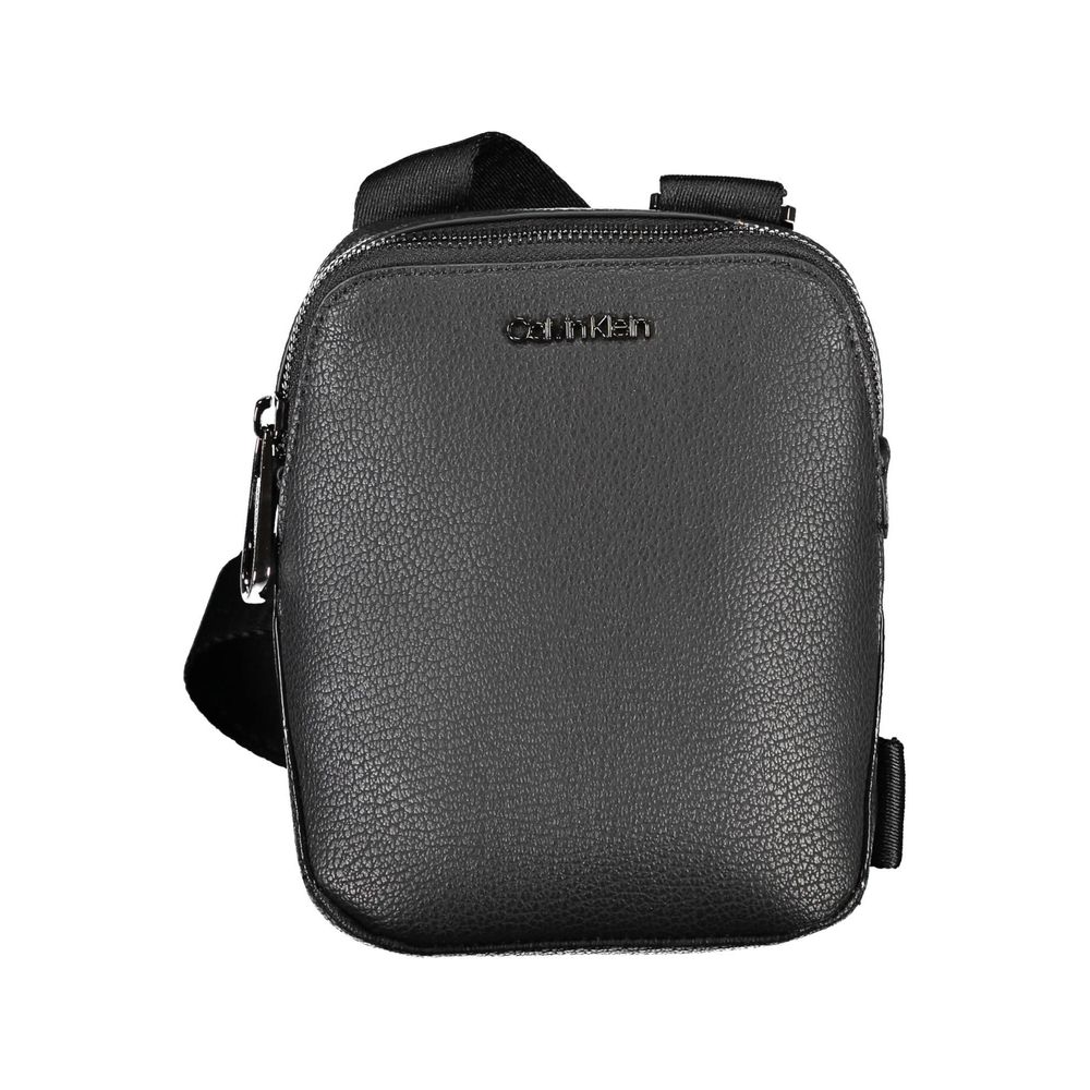 Calvin Klein – Elegante schwarze Schultertasche mit Logodetail