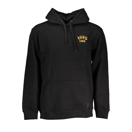 Vans – Klassisches Fleece-Sweatshirt mit Kapuze in Schwarz