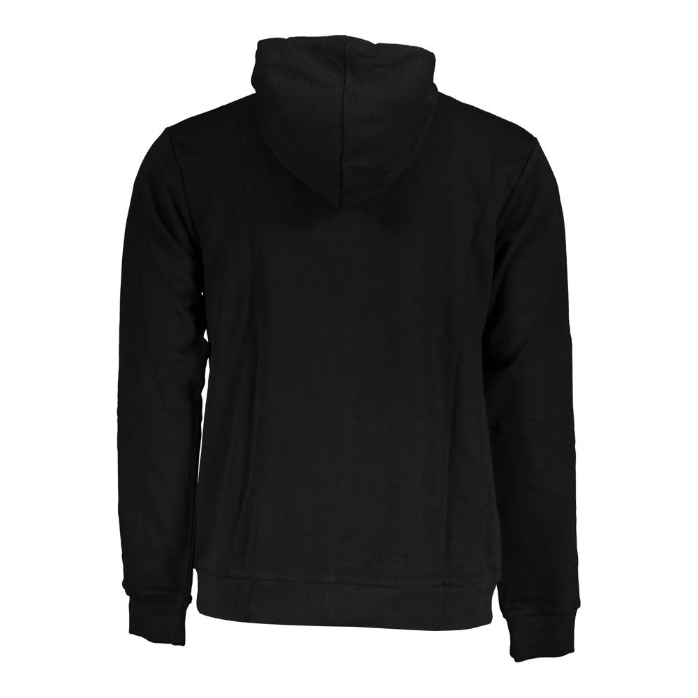 Fila – Sleek – Schwarzes Kapuzensweatshirt mit Stickerei