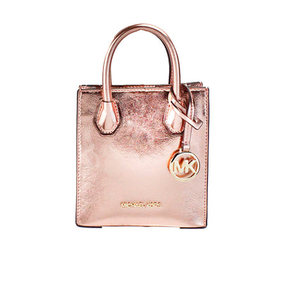 Michael Kors – Mercer XS – Umhängetasche „North South“ in Primrose-Metallic