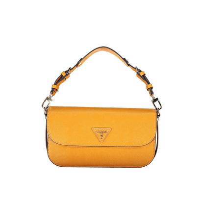 Guess Jeans – Orange Polyethylen-Handtasche