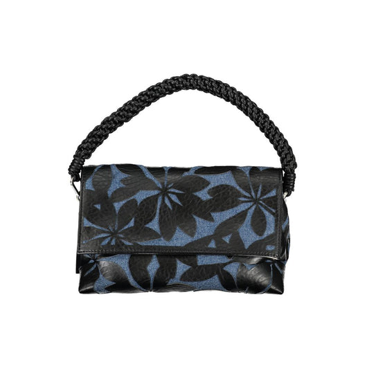 Desigual – Schwarze Handtasche aus Polyethylen