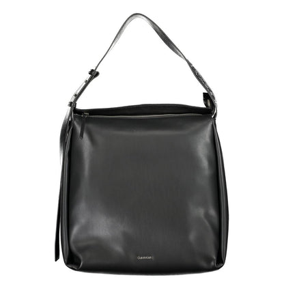 Calvin Klein – Schwarze Polyester-Handtasche