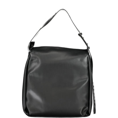 Calvin Klein – Schwarze Polyester-Handtasche