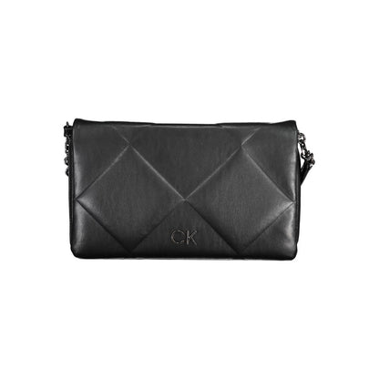 Calvin Klein – Schwarze Polyester-Handtasche