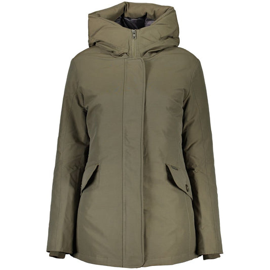 Woolrich Grüne Baumwolljacken und -mäntel