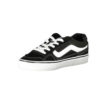 Vans – Schwarze Polyester-Sneaker