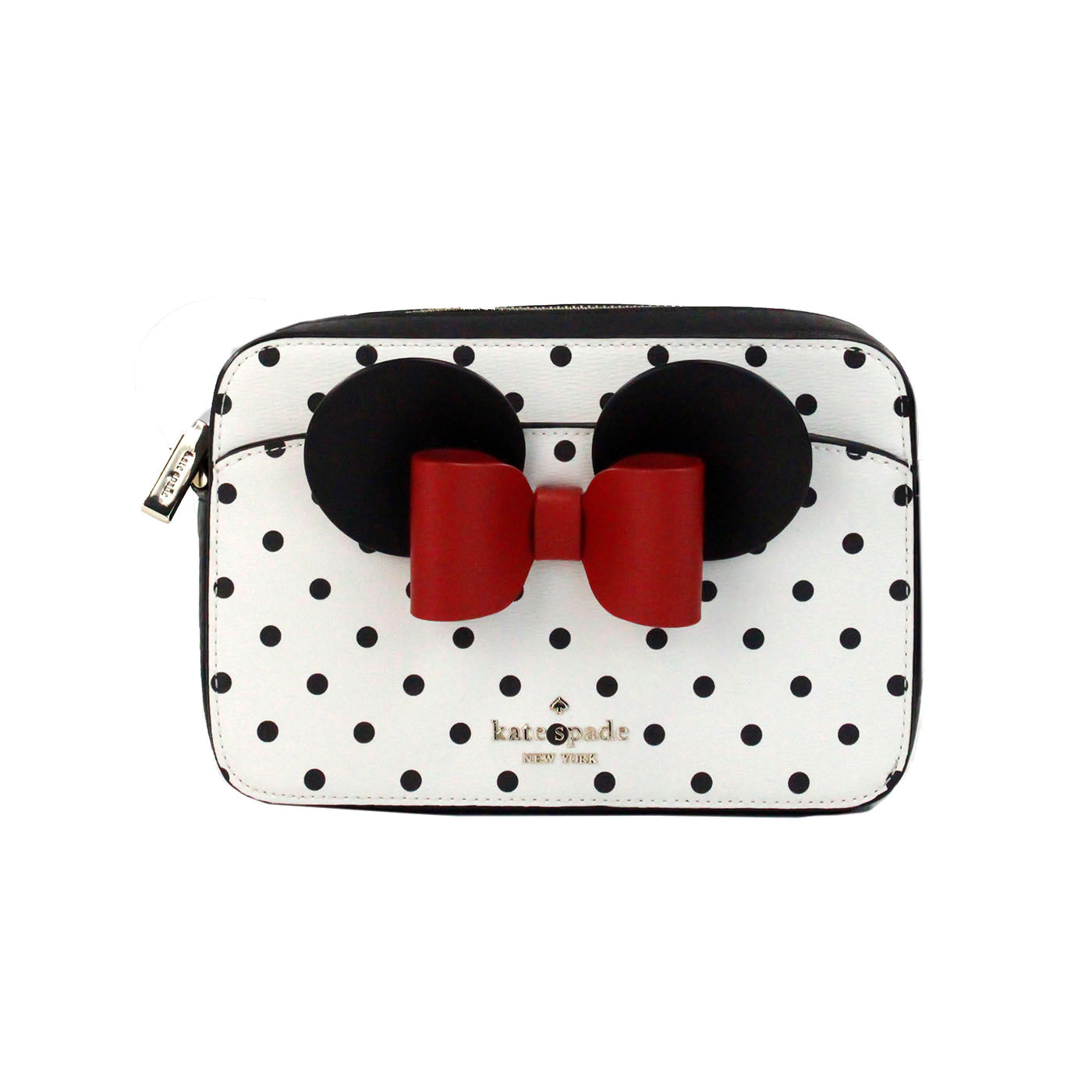 Kate Spade – Umhängetasche aus PVC mit Disney-Minnie-Maus-Punktmuster