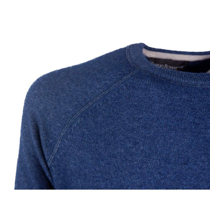 Maglione Puro Cashmere Blu