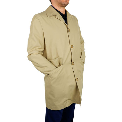 Aquascutum Klassischer beiger Trenchcoat - Zeitlose Eleganz