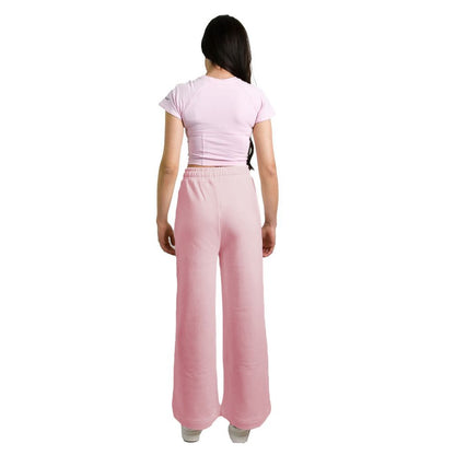 Hinnominate Schicke rosa Palazzo-Hose mit Kordelzug