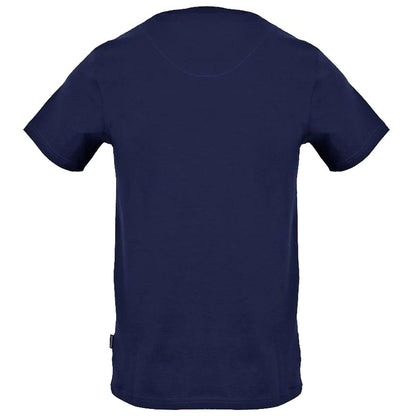 Aquascutum – Blaues Baumwoll-T-Shirt