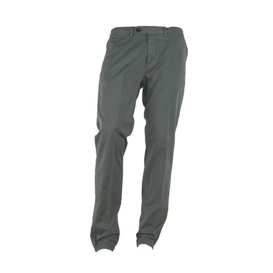 Jeans e pantaloni in cotone grigio