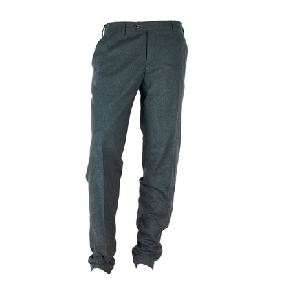 Elegant geschnittene Winterhose in Grau, Made in Italy