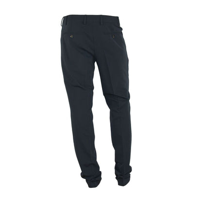 Jeans e pantaloni in poliestere nero