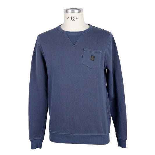 Refrigiwear Blauer Baumwollpullover für Herren