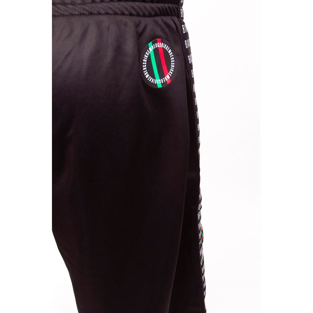 Pantaloncini in poliestere nero