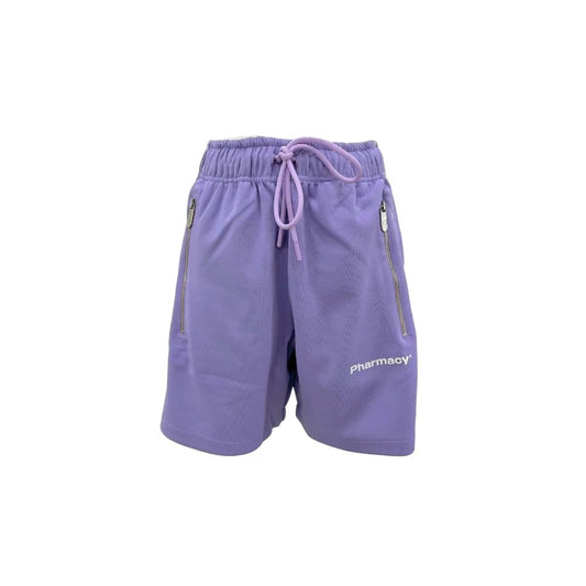 Pharmacy Industry Schicke lila Bermudashorts mit Seitenstreifen