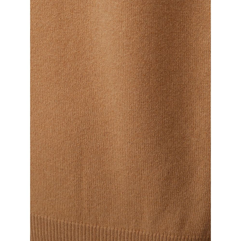 KANGRA Elegant Woolen Brown Sweater for Men