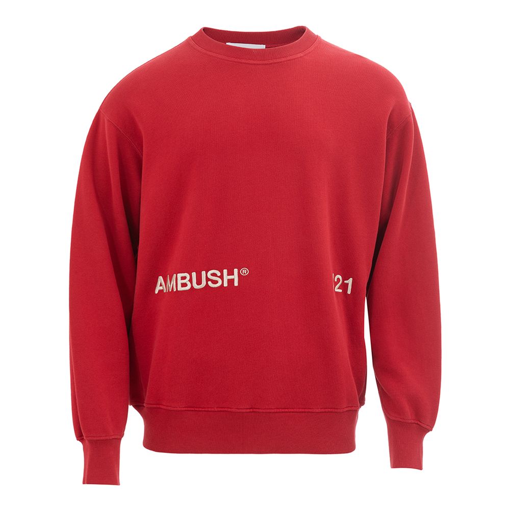 Ambush Elevated – Roter Baumwollpullover