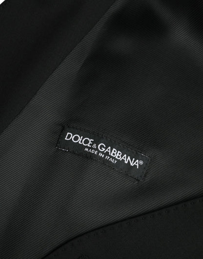 Dolce &amp; Gabbana – Schwarze Weste aus Wolle für formelle Anlässe