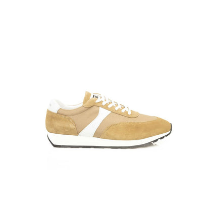 Cerruti 1881 Beige Kalbsleder Herren Sneaker