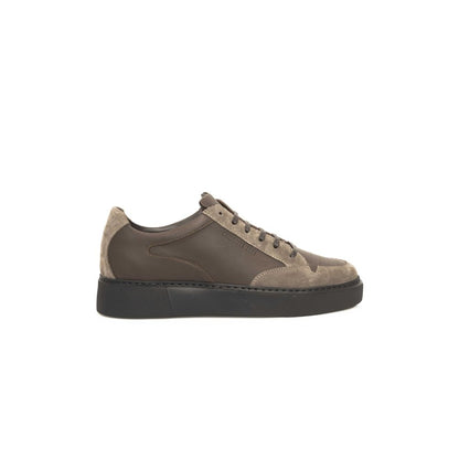 Cerruti 1881 Herren-Sneaker aus beigem Leder