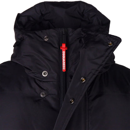 Dsquared² Schwarze Nylonjacke für Herren