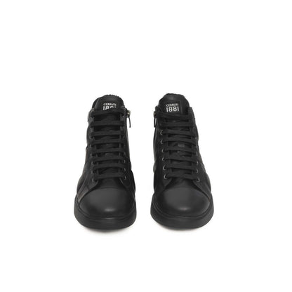 Cerruti 1881 Damen-Sneaker aus schwarzem Leder