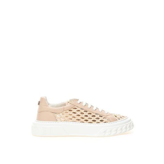 Casadei Chic Beige Ledersneaker