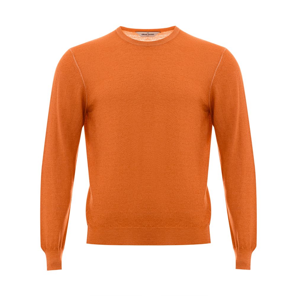 Orangefarbener Wollpullover von Gran Sasso