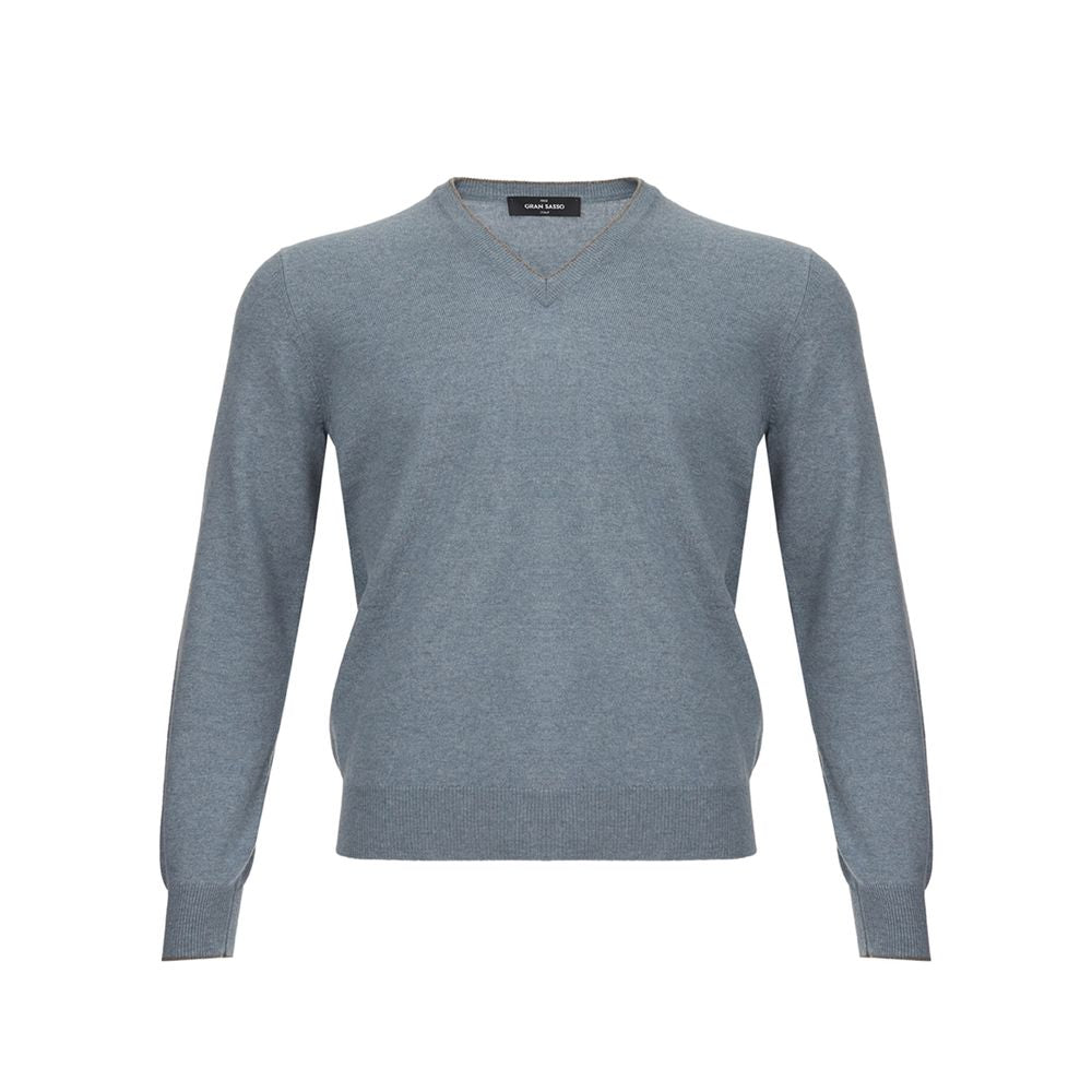 Gran Sasso Eleganter Kaschmirpullover in schickem Grau