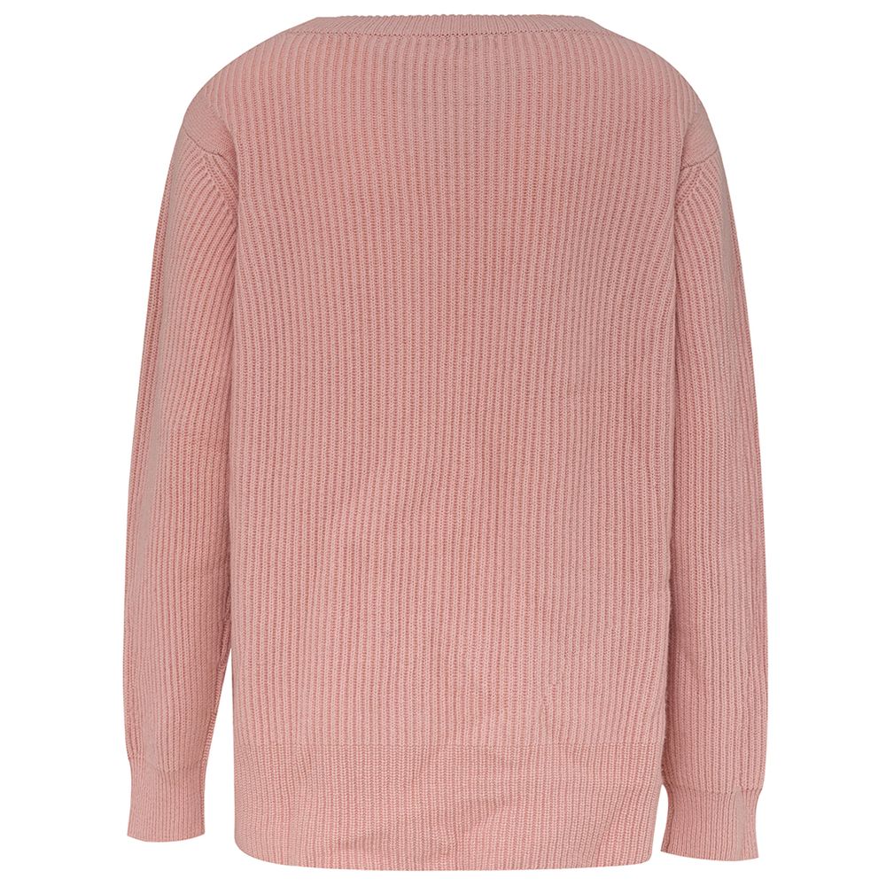 Malo Elegantes Cashmere Pink Top - Verwöhnen Sie sich mit weichem Luxus