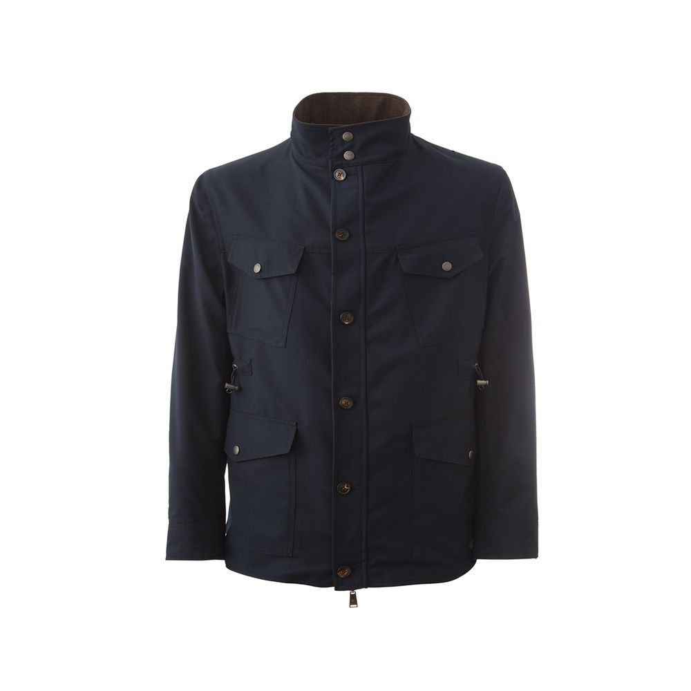 Lardini Elegante Wolljacke in Blau für Herren