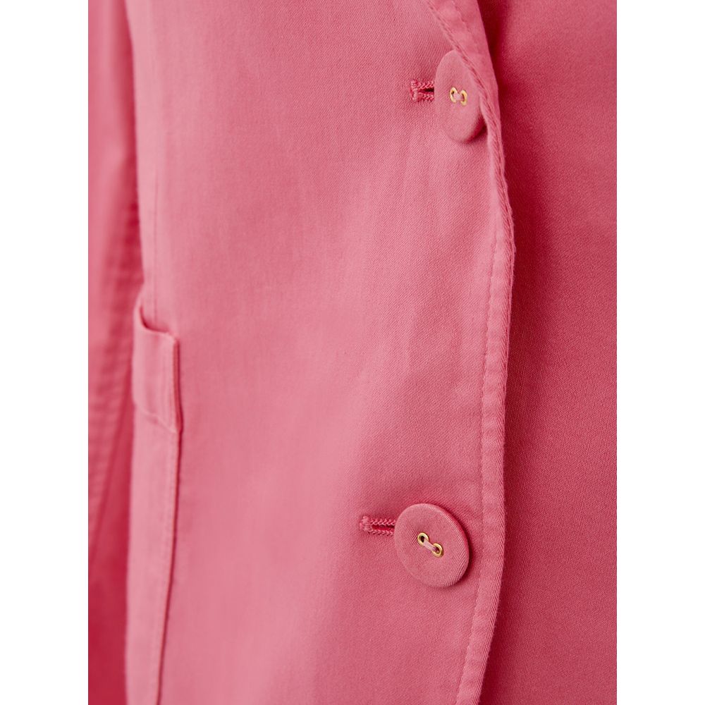 Lardini Elegante rosa Baumwolljacke für Sie